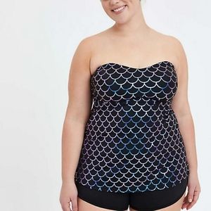 Torrid Mermaid Tankini 1x